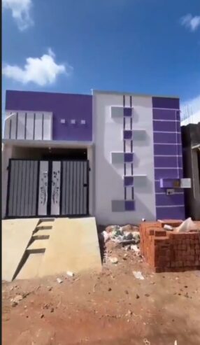 2.5 cent North Facing new 2bhk house for sale